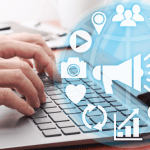 A inteligência artificial transforma o marketing digital com insights do cliente Luciano Colicchio Fernandes em ação.