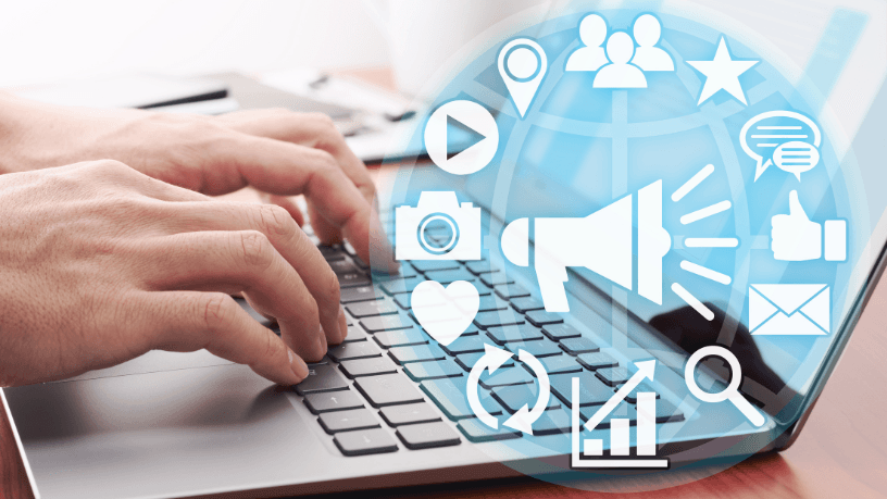 A inteligência artificial transforma o marketing digital com insights do cliente Luciano Colicchio Fernandes em ação.